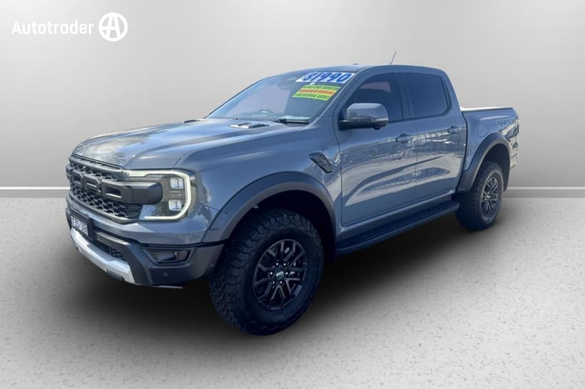 Grey 2024 Ford Ranger Double Cab Pick Up Raptor 3.0 (4X4)