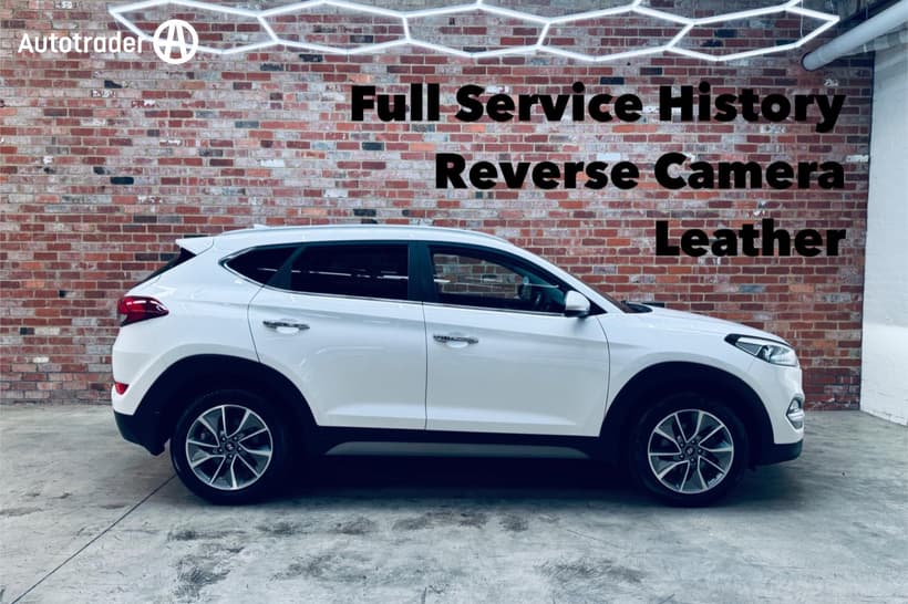 White 2017 Hyundai Tucson Wagon Elite (Fwd)