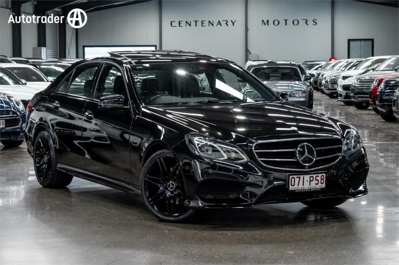 Black 2015 Mercedes-Benz E250 Sedan