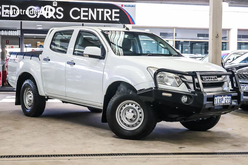 White 2019 Isuzu D-MAX Crew Cab Utility Sx (4X4)