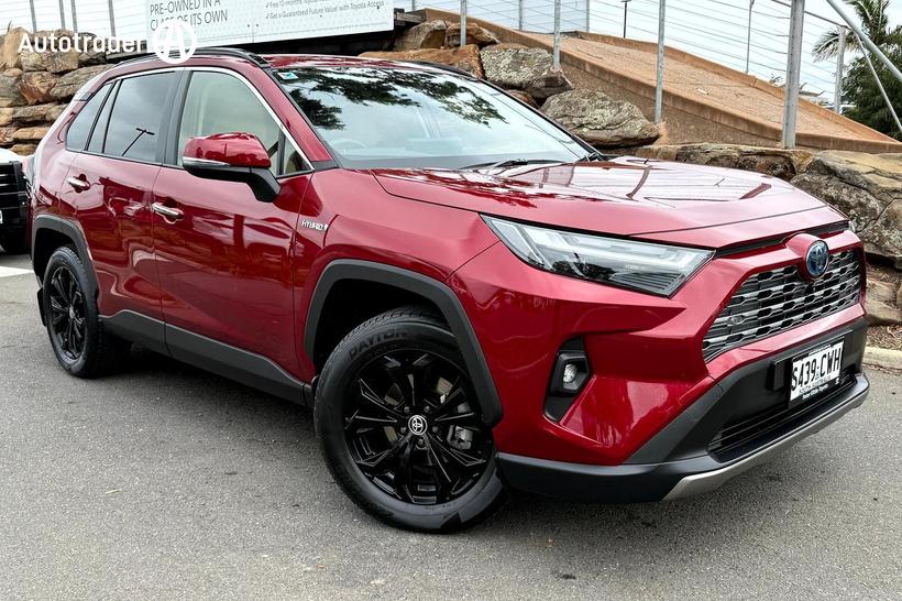 Red 2023 Toyota RAV4 Wagon Cruiser (Awd) Hybrid