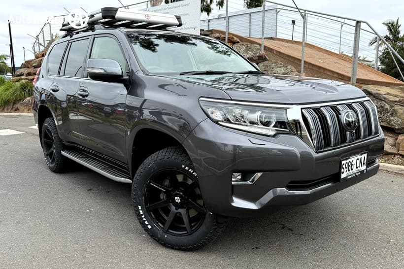 Grey 2021 Toyota Landcruiser Prado Wagon Vx