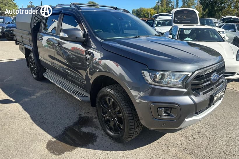 Grey 2021 Ford Ranger Double Cab Pick Up Wildtrak 3.2 (4X4)