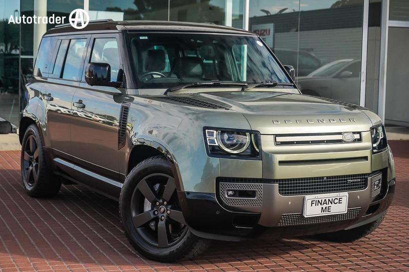Green 2022 Land Rover Defender Wagon 110 D300 X-Dynamic Hse (220Kw)