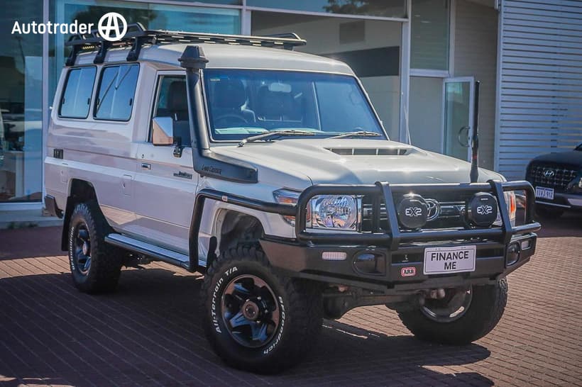 White 2019 Toyota Landcruiser Gxl (4X4) 5 Seat