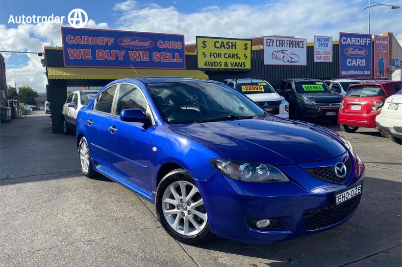 Blue 2008 Mazda 3 Sedan Maxx Sport