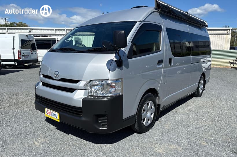 Silver 2017 Toyota HiAce Van Slwb