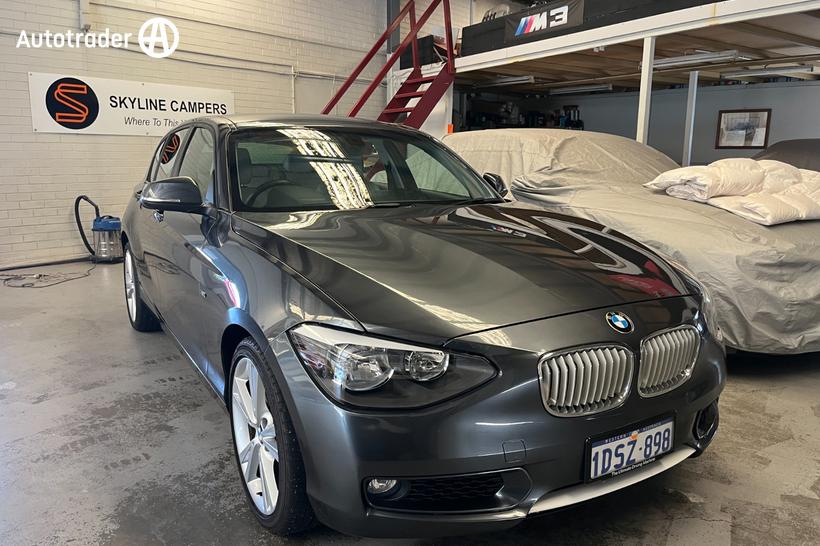 Grey 2011 BMW 118D Hatchback