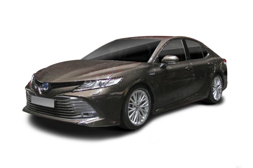 White 2021 Toyota Camry Sedan Ascent