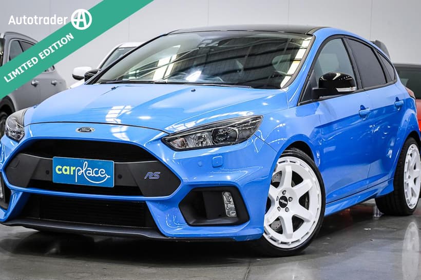 Blue 2017 Ford Focus Hatchback Rs Limited Edition