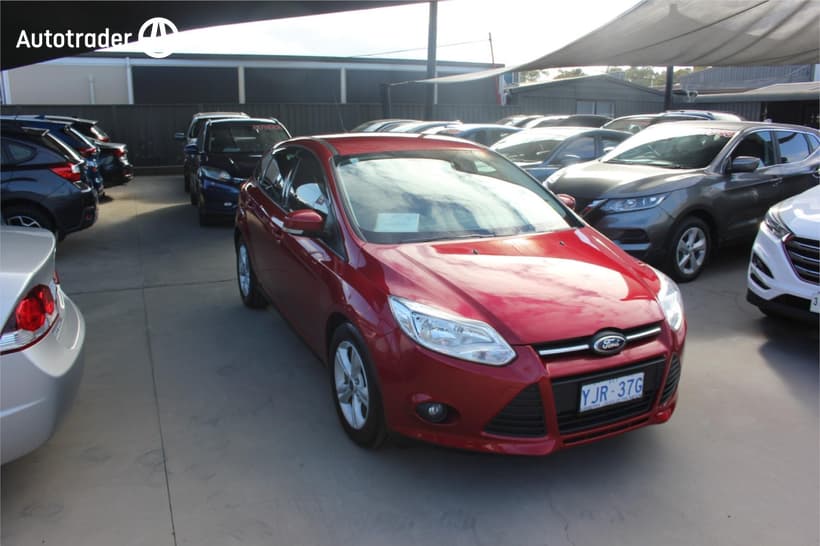 Red 2014 Ford Focus Hatchback Trend