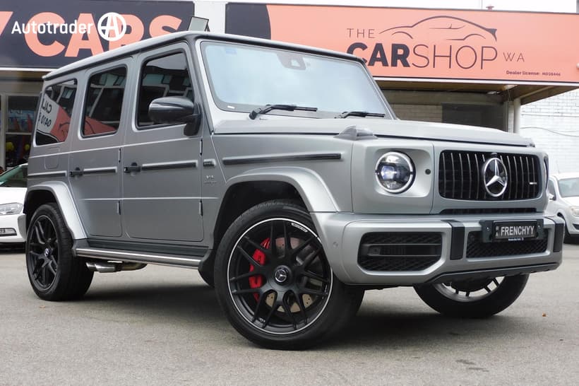 Silver 2021 Mercedes-Benz G-Class SUV G63 AMG