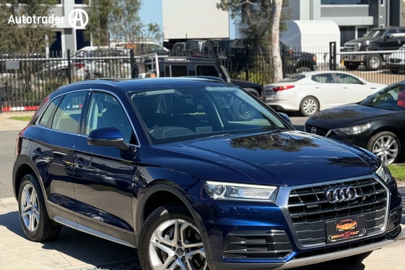 Blue 2018 Audi Q5 Wagon 2.0 Tdi Quattro Design