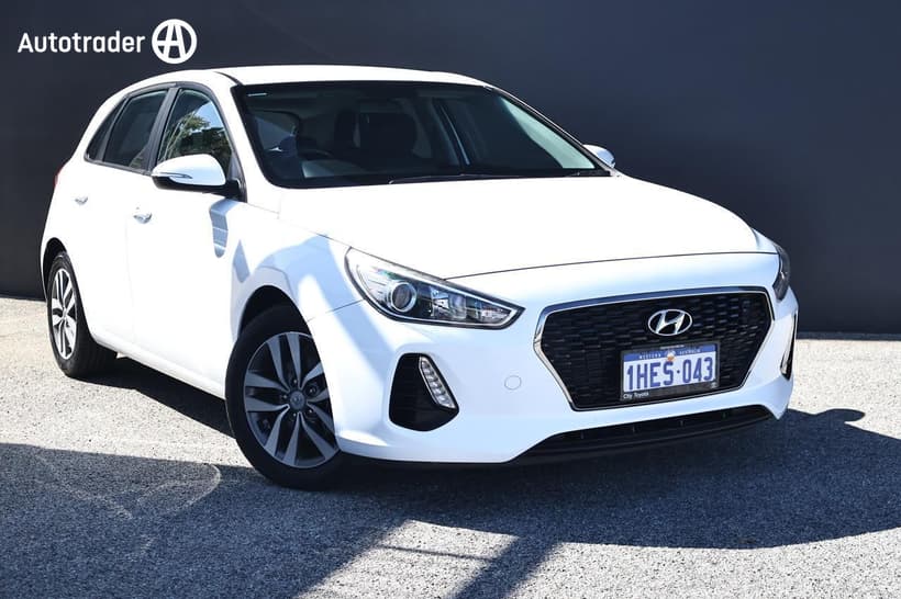 White 2019 Hyundai I30 Hatchback Active