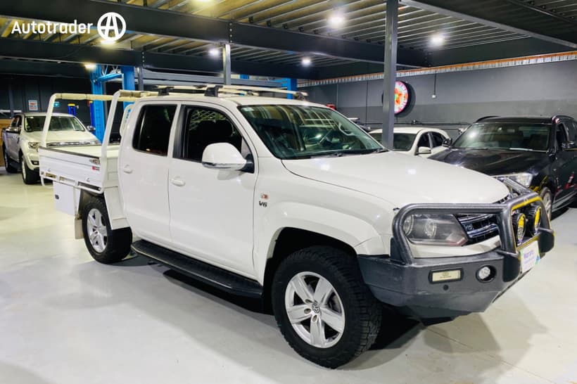 White 2017 Volkswagen Amarok Dual Cab Utility V6 Tdi 550 Highline