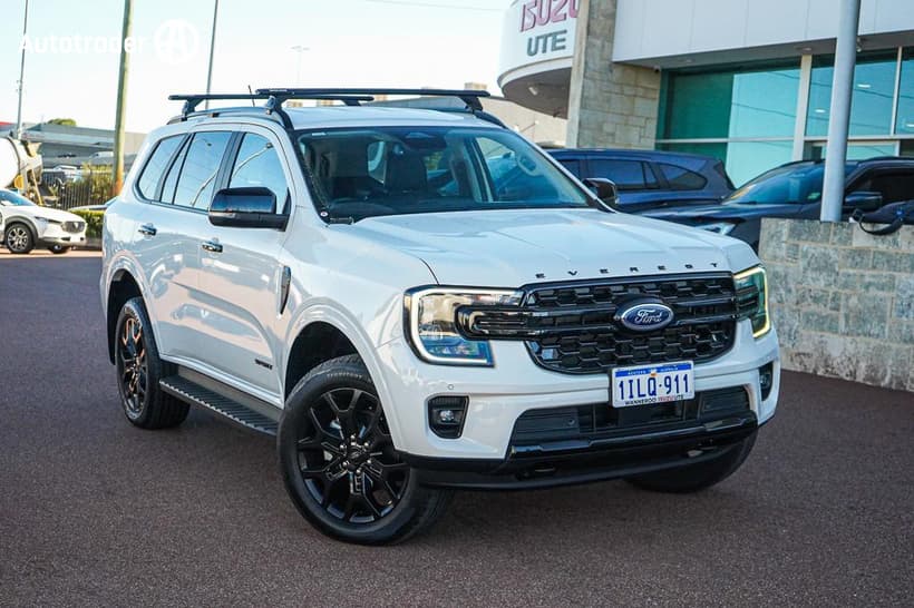 White 2024 Ford Everest Wagon Sport (Rwd)