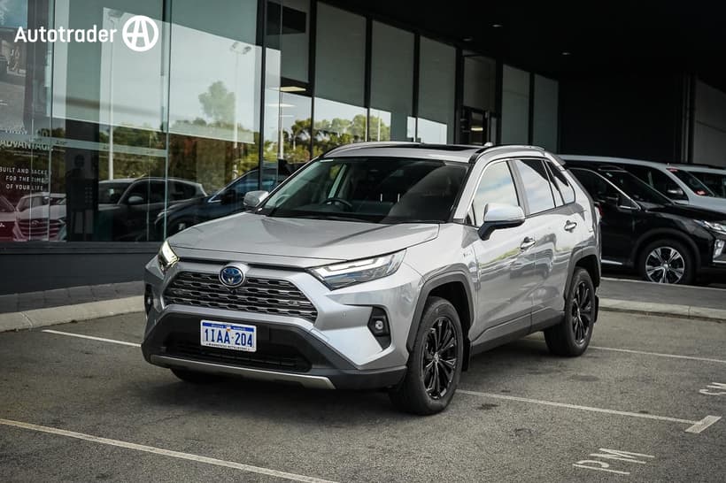 Silver 2023 Toyota RAV4 Wagon Cruiser (2Wd) Hybrid