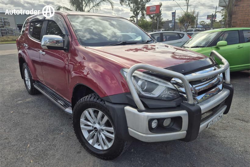 Black 2018 Isuzu MU-X Wagon Ls-U (4X4)