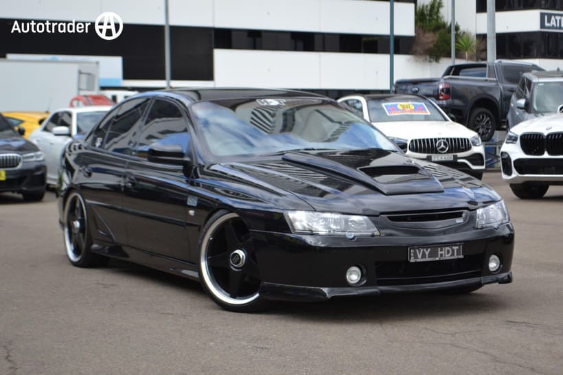 Black 2003 Holden Commodore Sedan Ss