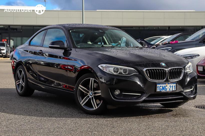 Black 2017 BMW 220I Coupe M Sport