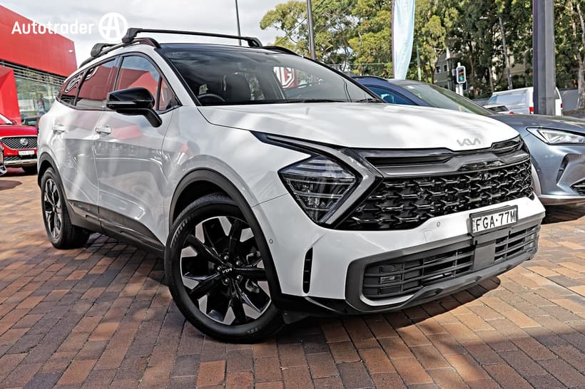 White 2023 Kia Sportage Wagon Gt-Line (Awd)