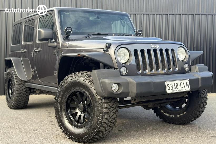 Grey 2013 Jeep Wrangler Softtop Unlimited Rubicon (4X4)