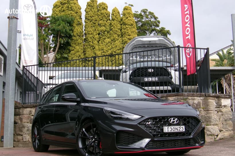 Grey 2023 Hyundai I30 Hatchback N