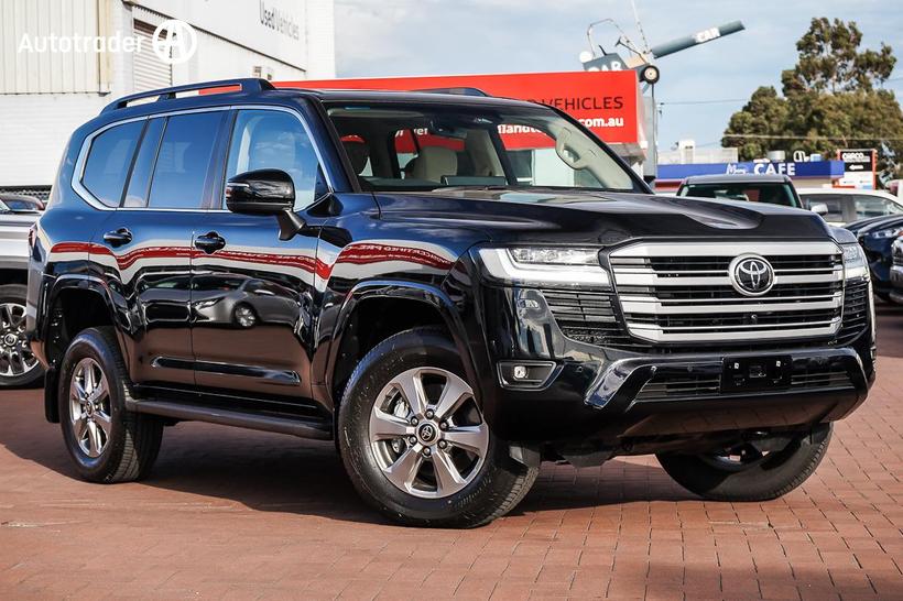 Black 2025 Toyota Landcruiser Wagon Lc300 Vx (4X4)