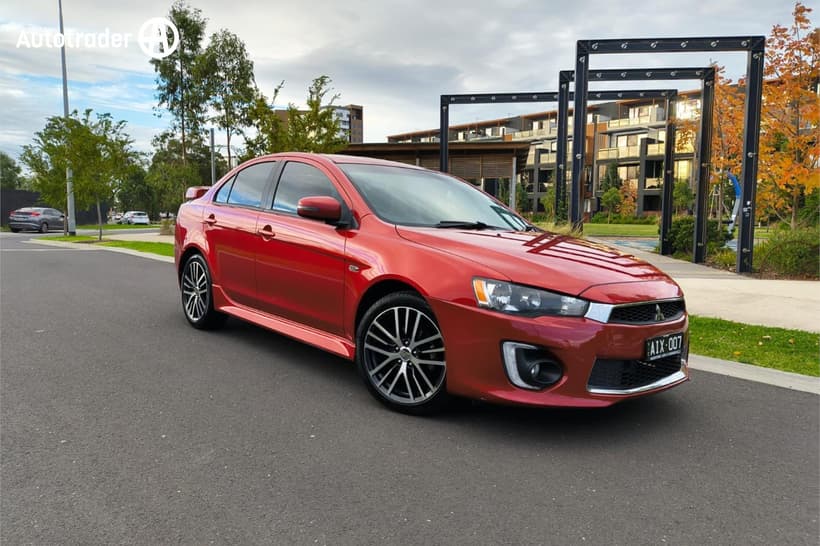 Red 2016 Mitsubishi Lancer Sedan Es Sport