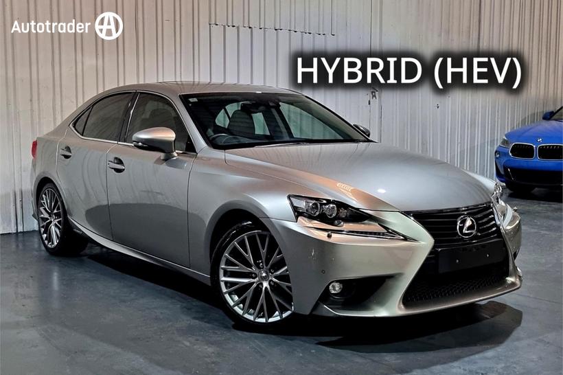 Silver 2015 Lexus IS300H Sedan Luxury Hybrid