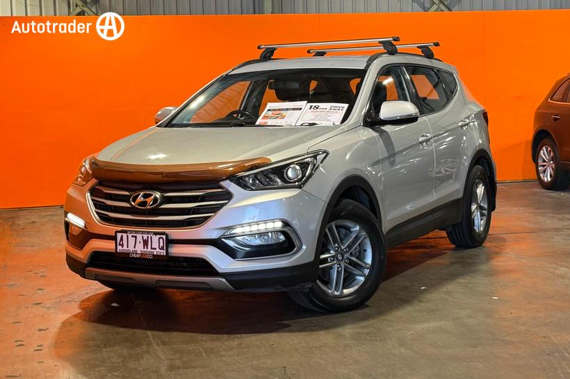 Silver 2015 Hyundai Santa FE Wagon Active Crdi (4X4)