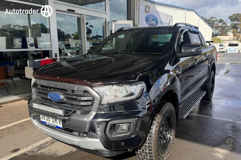 Black 2019 Ford Ranger Double Cab Pick Up Wildtrak 2.0 (4X4)