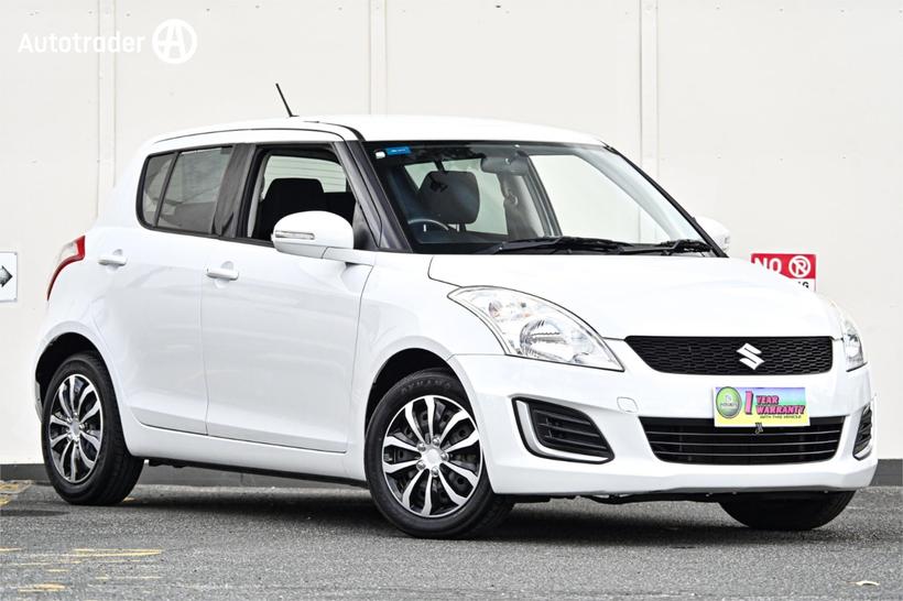 White 2016 Suzuki Swift Hatchback Gl