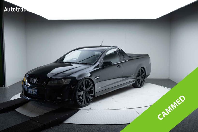 Black 2008 Holden Commodore Utility Ss-V