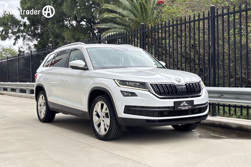 White 2017 Skoda Kodiaq Wagon 132 Tsi (4X4)