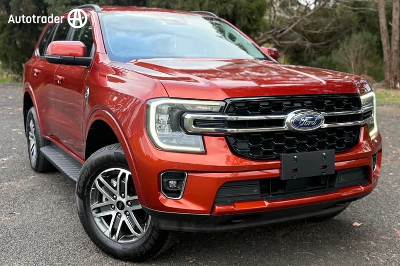 Orange 2023 Ford Everest Wagon Trend (4Wd)