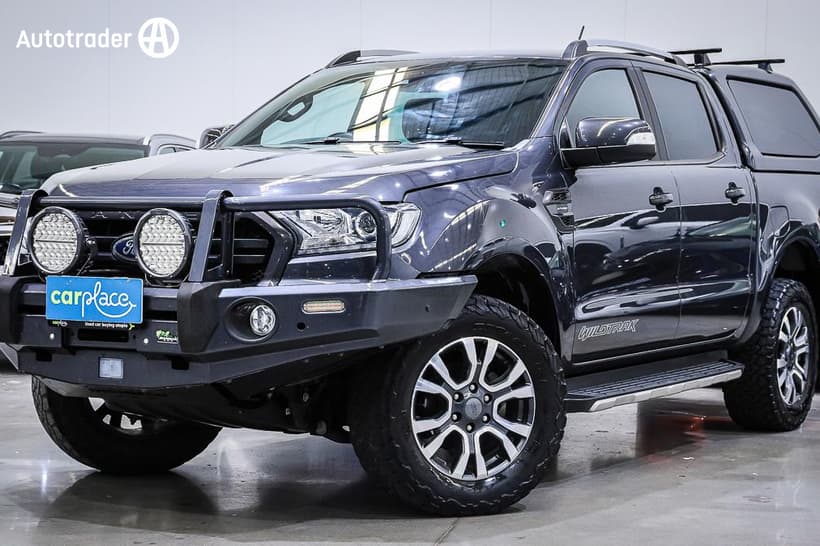 Grey 2019 Ford Ranger Double Cab Pick Up Wildtrak 2.0 (4X4)