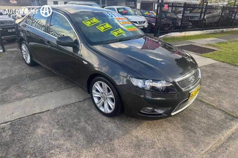Grey 2009 Ford Falcon Sedan G6 Limited Edition