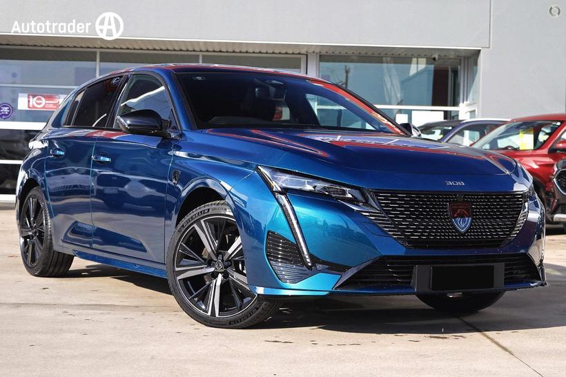 Blue 2025 Peugeot 308 Hatchback Gt Hybrid