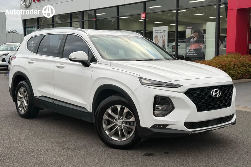 White 2020 Hyundai Santa FE Wagon Active Crdi (Awd)