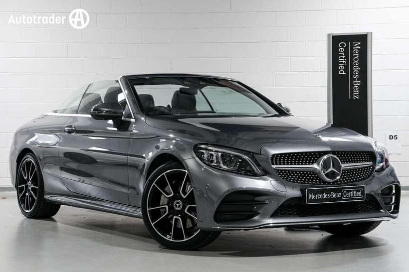 Grey 2018 Mercedes-Benz C300 Cabriolet