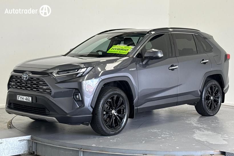 Grey 2022 Toyota RAV4 Wagon Cruiser (Awd) Hybrid