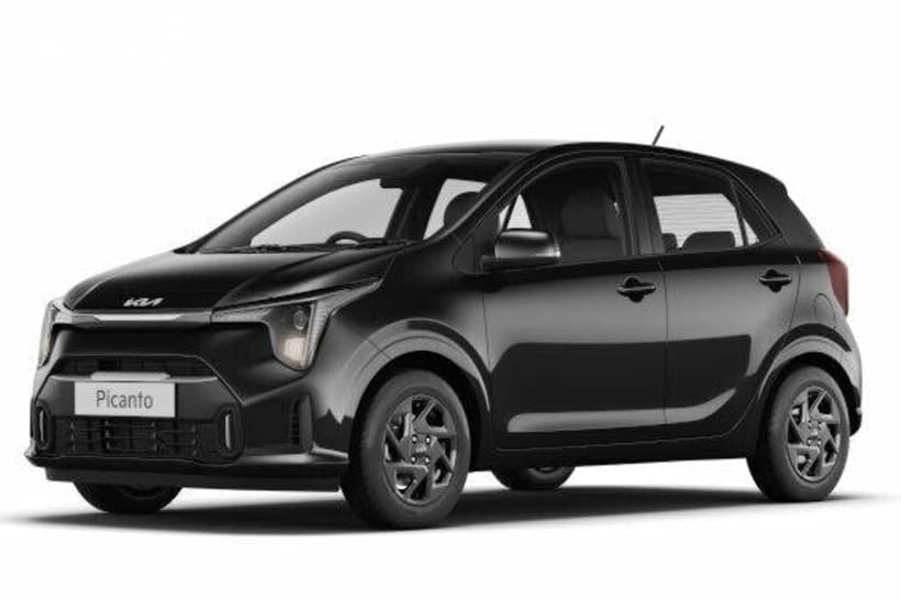 Black 2025 Kia Picanto Hatchback Sport (Pe2)