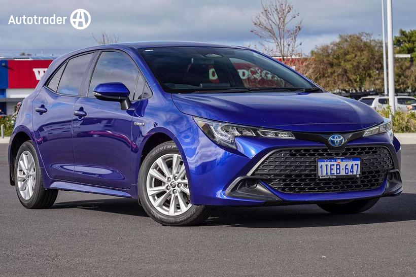 Blue 2024 Toyota Corolla Hatch
