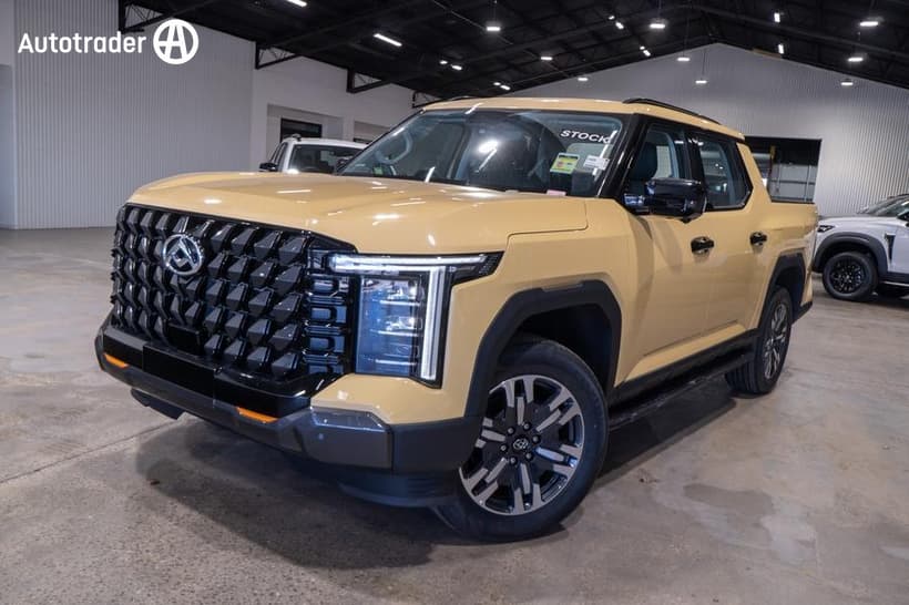 Yellow 2025 LDV Terron 9 Double Cab Pick Up Evolve