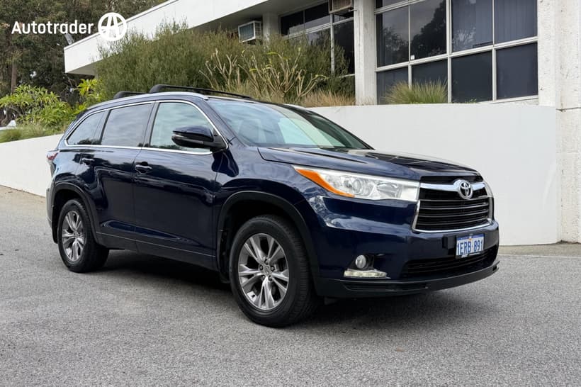 Blue 2014 Toyota Kluger Wagon Gxl (4X2)