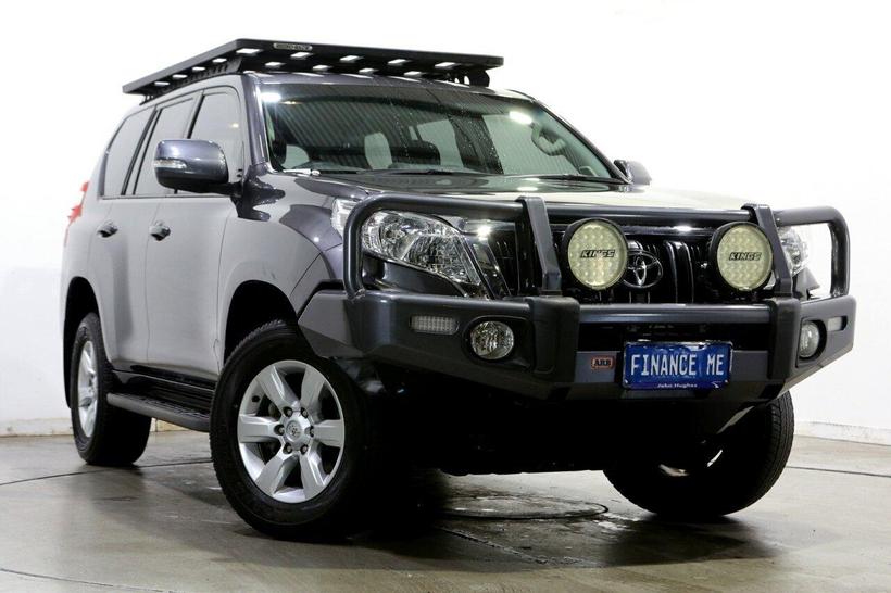 Grey 2017 Toyota Landcruiser Prado Wagon Gxl (4X4)