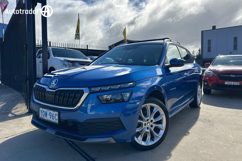 Blue 2021 Skoda Kamiq Wagon 110Tsi Limited Edition