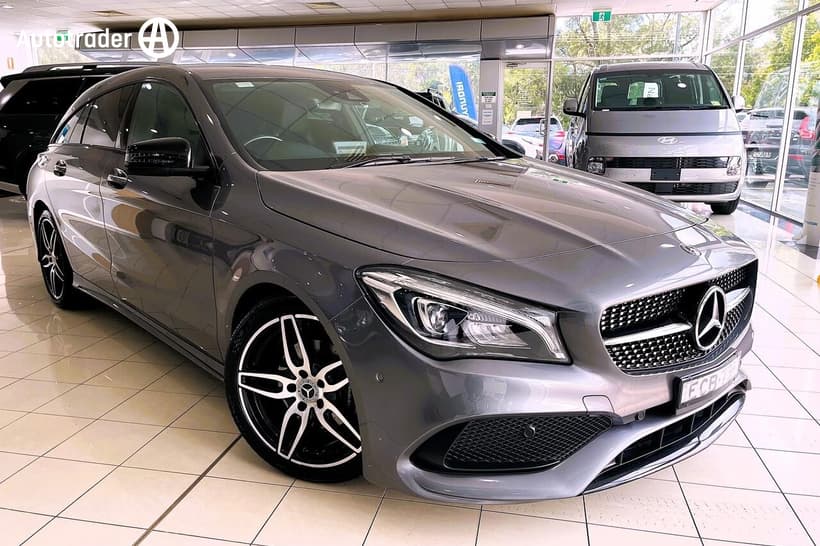 Grey 2018 Mercedes-Benz CLA200 Wagon Shooting Brake