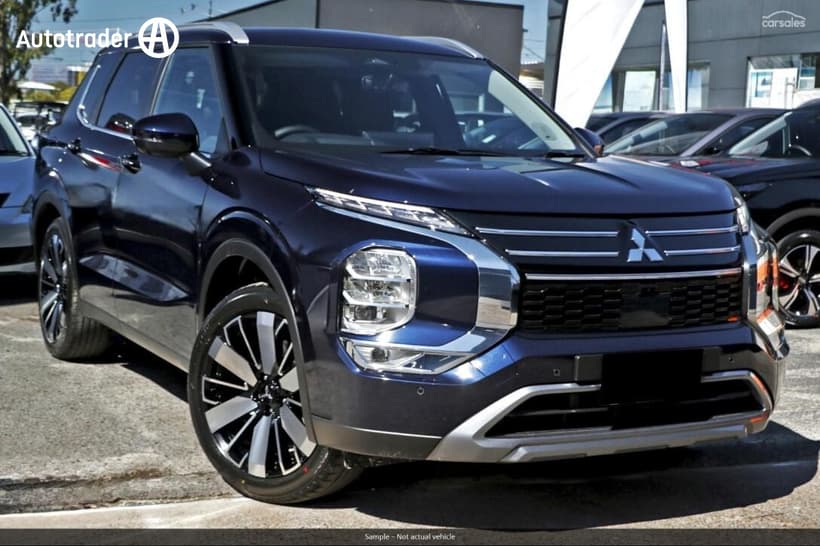 Blue 2025 Mitsubishi Outlander SUV OUTLANDER ASPIRE 2.4L PHEV AWD 7ST